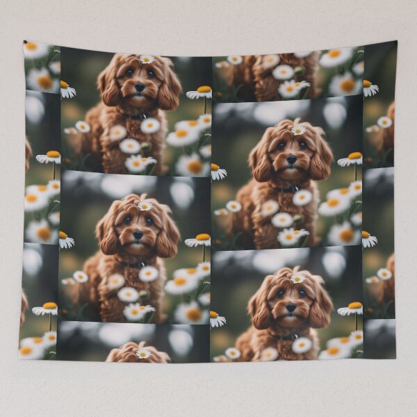 Item preview, Daisies Sunshine  and Cavoodles designed and sold by Zelda50.