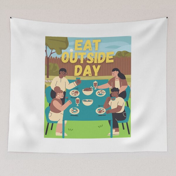 Item preview, Eat Outside Day designed and sold by Simo0455.