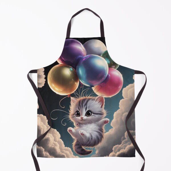 Item preview, Kitten floating away designed and sold by AIEverything.