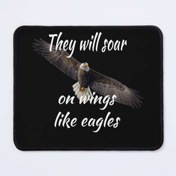 Item preview, Soar on Wings like Eagles designed and sold by NanaGeezerMerch.