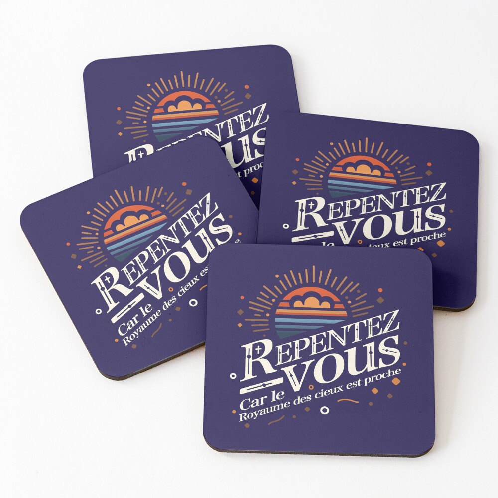 Item preview, Coasters (Set of 4) designed and sold by Red-Creative.