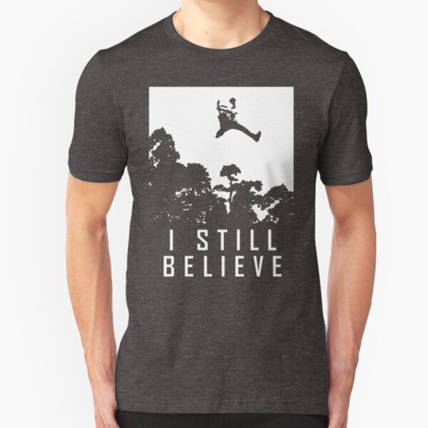 I Still Believe in Rock and Roll Music Fan Shirt Slim Fit T-Shirt