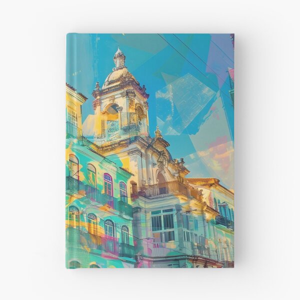 Aperçu de l'œuvre Architecture géométrique abstraite coloniale de Salvador Bahia Colorfull Vibrant 35 créée et vendue par Daniel  Vargas.