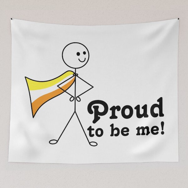 Item preview, Proud to Be Me Maverique Pride Super Hero designed and sold by JoyfulJen.