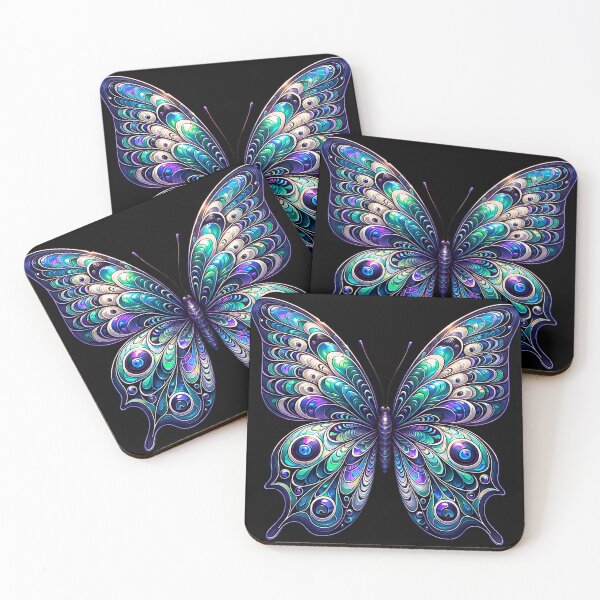 Item preview, A Butterfly Paua Shell Colours designed and sold by Dezainz.