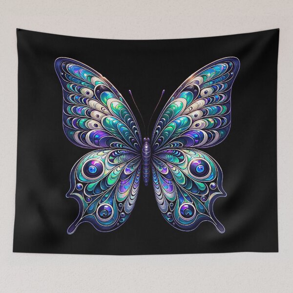 Item preview, A Butterfly Paua Shell Colours designed and sold by Dezainz.