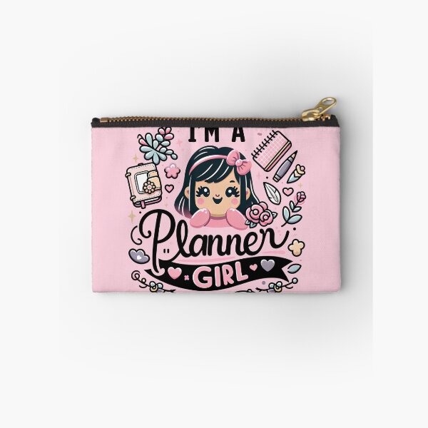 Item preview, I'm A Planner Girl, typography, PUN designed and sold by maxmaj.