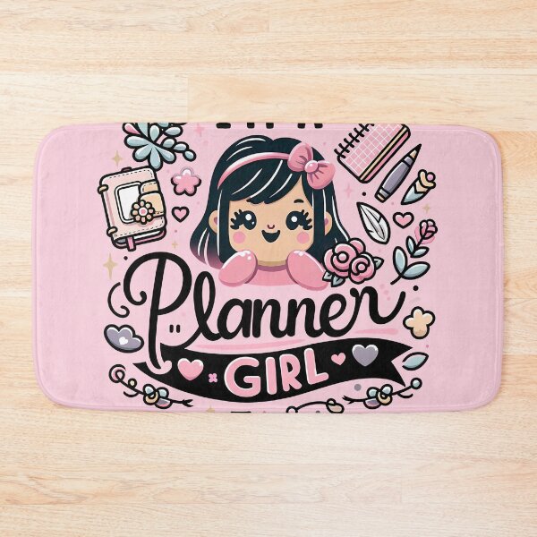 Item preview, I'm A Planner Girl, typography, PUN designed and sold by maxmaj.