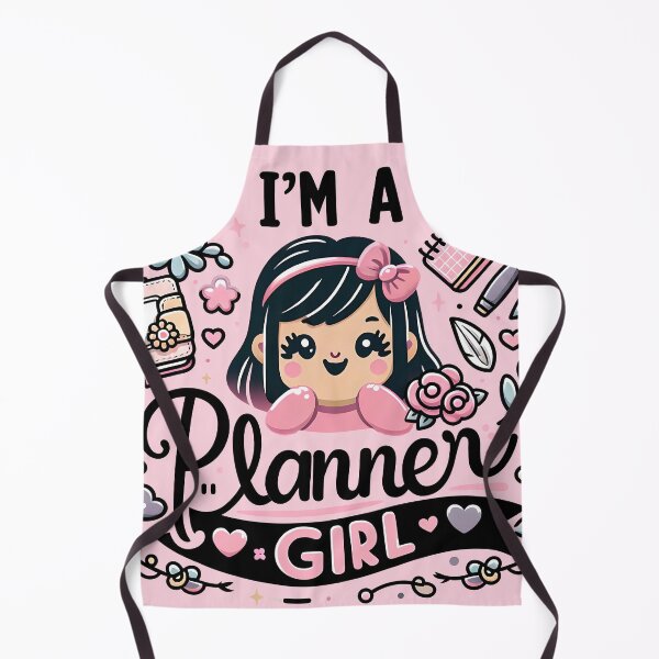 Item preview, I'm A Planner Girl, typography, PUN designed and sold by maxmaj.