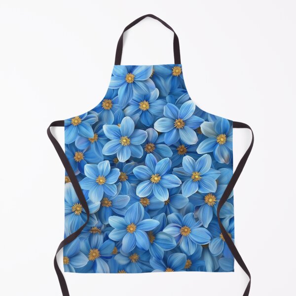 Item preview, Mesmerizing Myosotis: Forget-me-not flowers captivating pattern designed and sold by Margival.