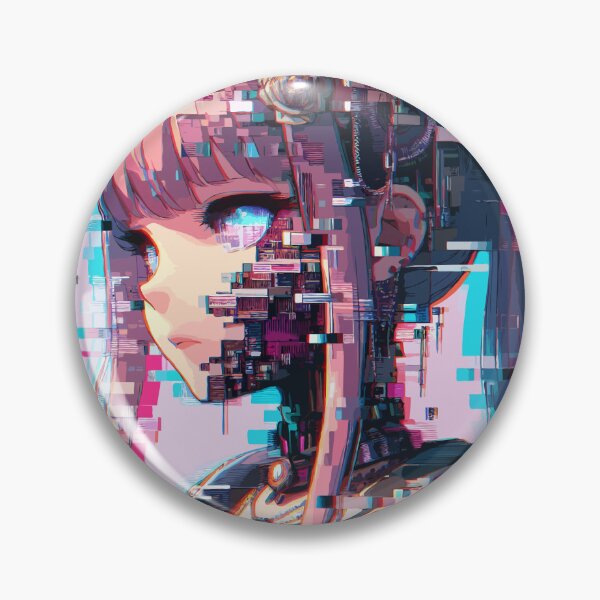 Item preview, Glitch Art Anime Girl #05 designed and sold by Fregoli 2D.