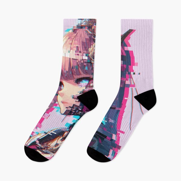 Item preview, Glitch Art Anime Girl #05 designed and sold by Fregoli 2D.