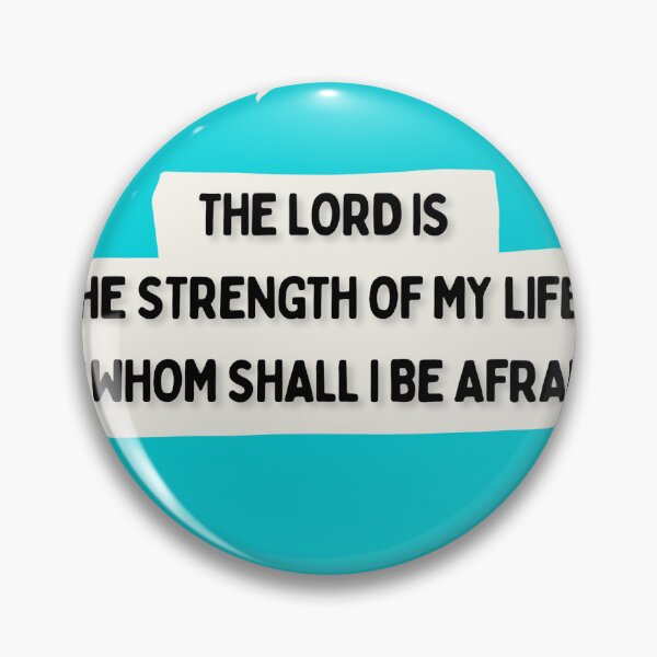Item preview, Psalm 27:1 Strength designed and sold by Undonemadenew.