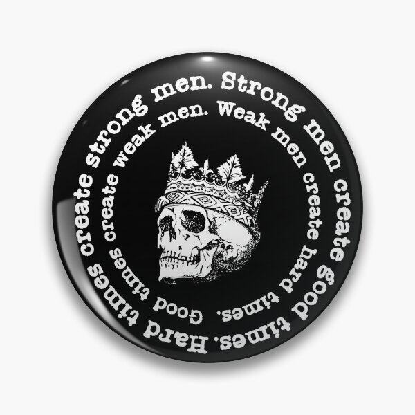 Item preview, Hard Times Create Strong Men... designed and sold by ManCardDesigns.