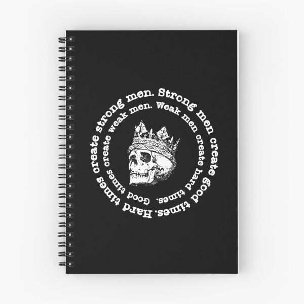 Item preview, Hard Times Create Strong Men... designed and sold by ManCardDesigns.