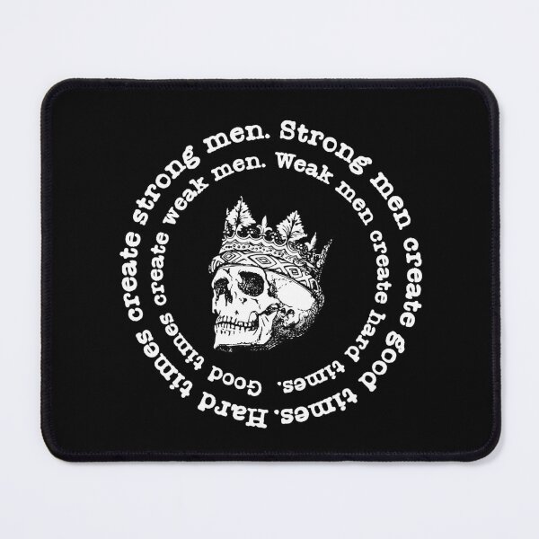 Item preview, Hard Times Create Strong Men... designed and sold by ManCardDesigns.