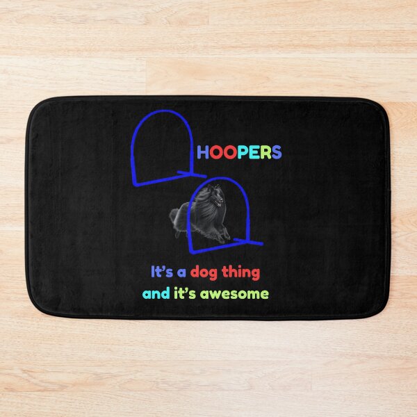 Item preview,  Dog Hoopers - Hoopers, it's a Dog thing and it's awesome  with a  Groenendael dog designed and sold by LBKdesigns.