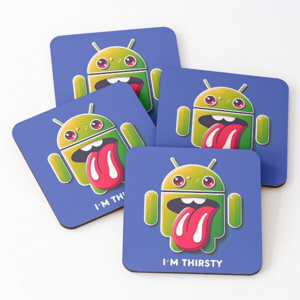Item preview, Thirsty Android designed and sold by 0penvimark.
