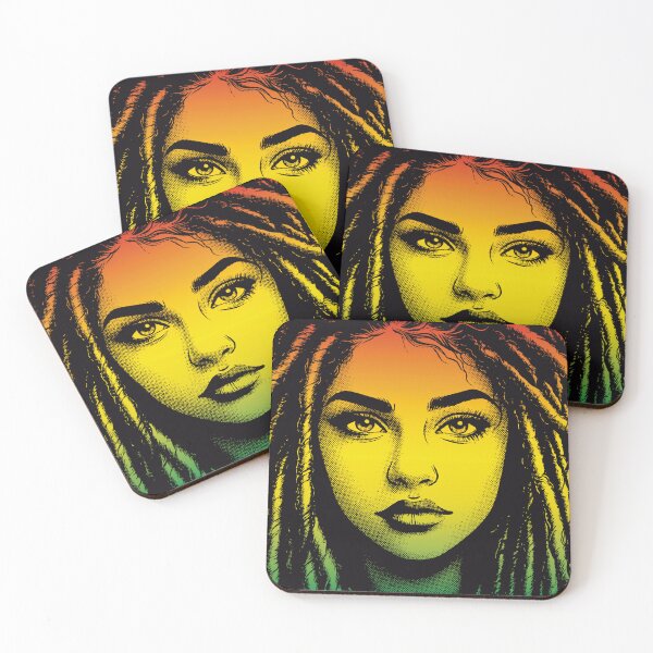 Item preview, Rastafari Girl Paint Texture designed and sold by SergioColli.