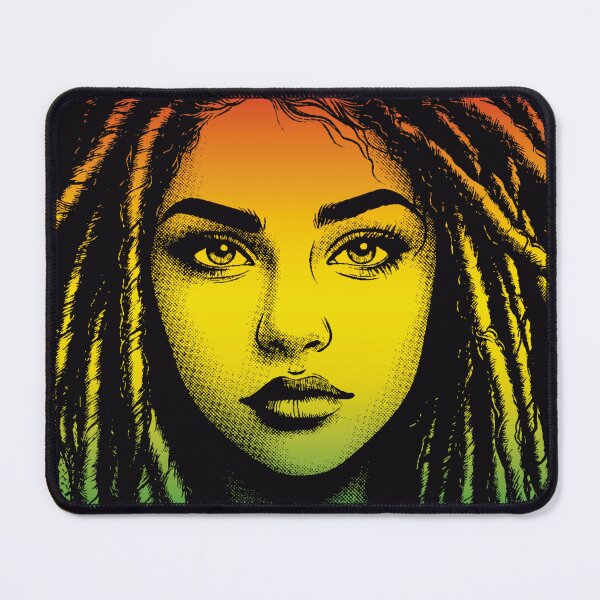 Item preview, Rastafari Girl Paint Texture designed and sold by SergioColli.