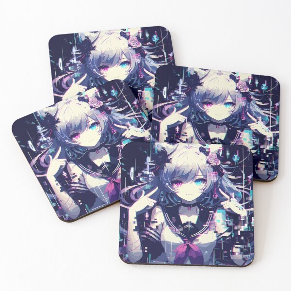 Item preview, Glitch Art Anime Girl #06 designed and sold by Fregoli 2D.