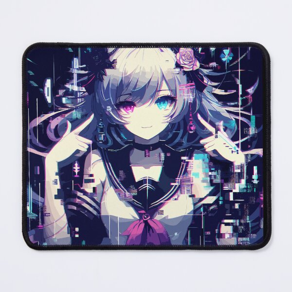 Item preview, Glitch Art Anime Girl #06 designed and sold by Fregoli 2D.