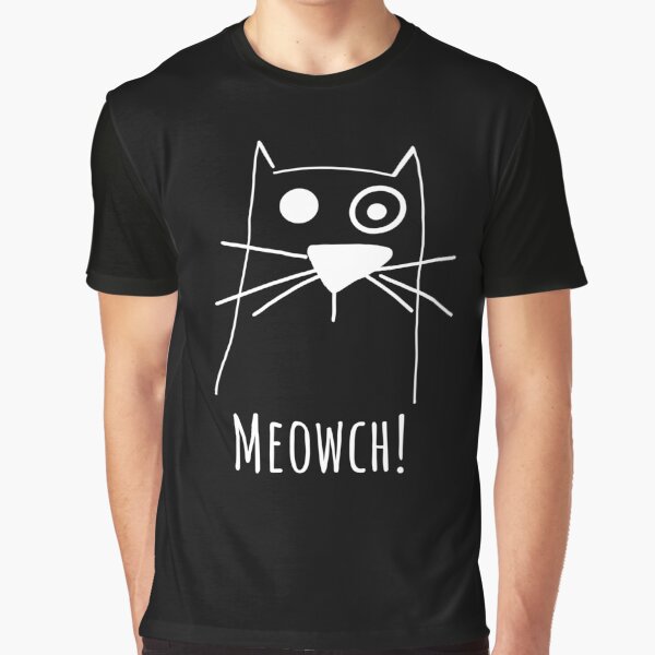 Item preview, Weird Cat: Meowch designed and sold by WishMerge.