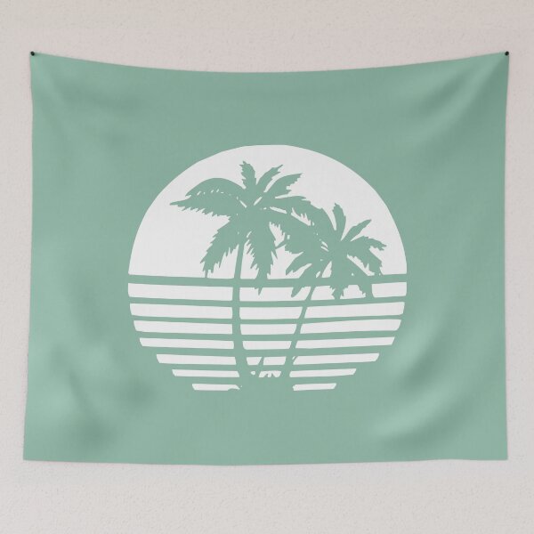 Item preview, Palm Trees, Sunset, White, Grey, Modern, iPhone Case, Trendy, Contrast, Design  designed and sold by Ivan333Croatia.