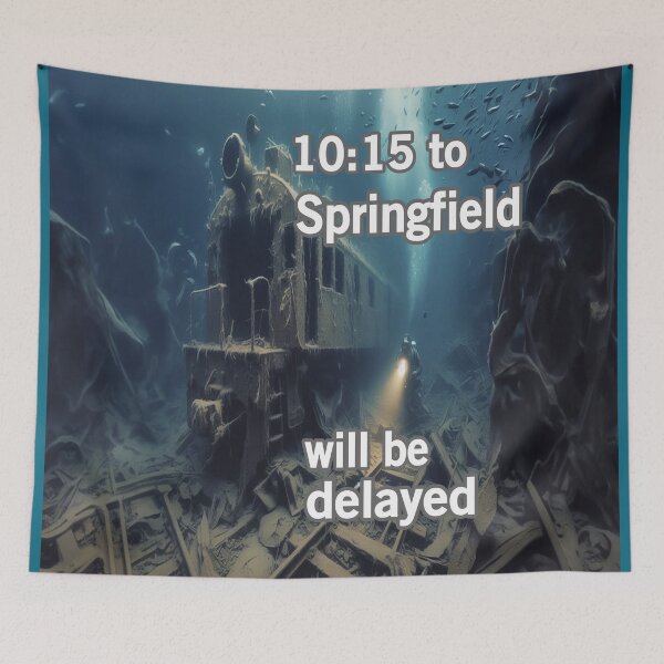 Item preview, Train Delay designed and sold by Surreallytee.