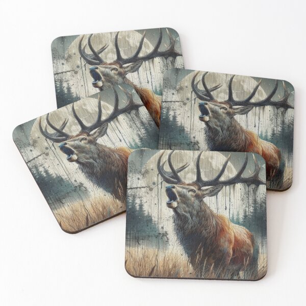 Item preview, REINDEER IN THE RAIN designed and sold by johnnyssandart.