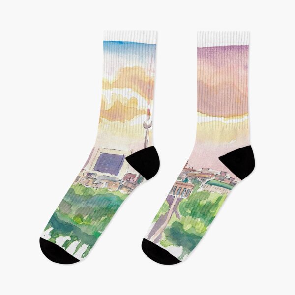 Item preview, Berlin Germany Cityscape with Vanilla Sky designed and sold by artshop77.