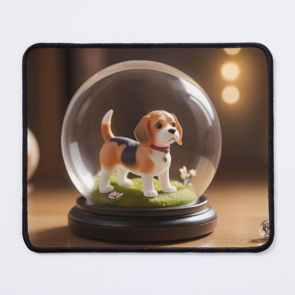 Item preview, Beagle in Glass designed and sold by NeatThingLover.