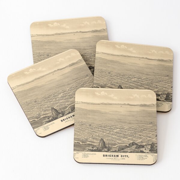 Item preview, Brigham City, Utah (1875) designed and sold by allhistory.