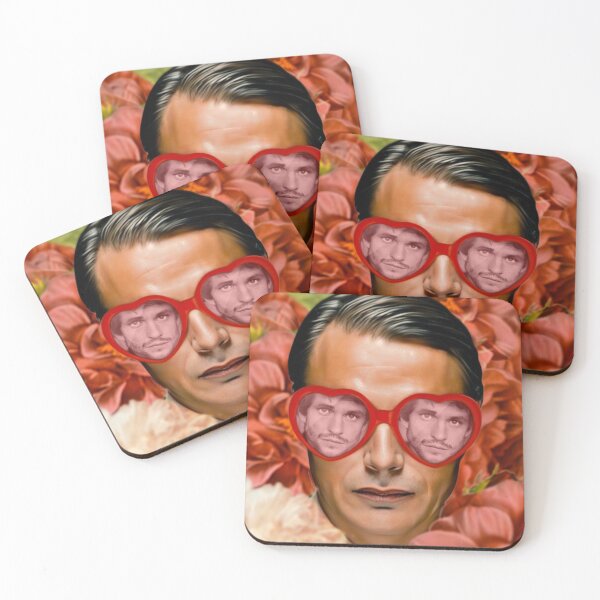 Item preview, Flower Hannibal with Will Graham Heart Glasses designed and sold by orionlodubyal.