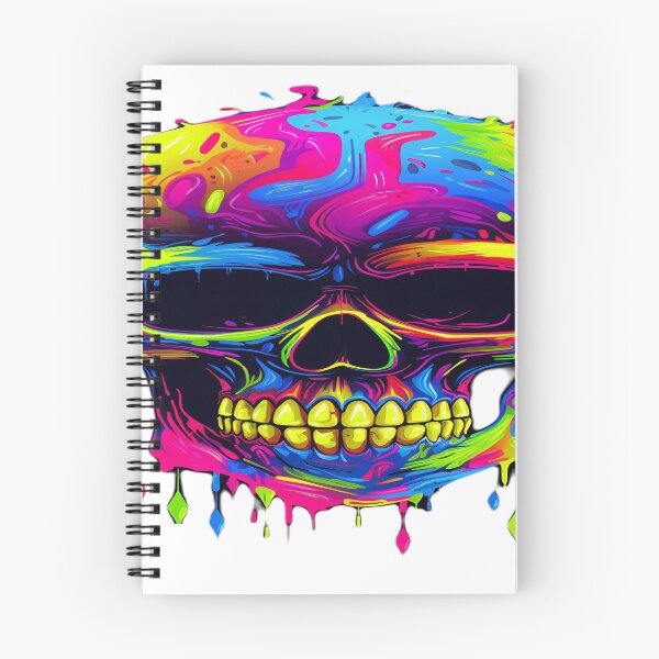 Item preview, Neon Skull Symphony: Glowing Grin designed and sold by 7venty.