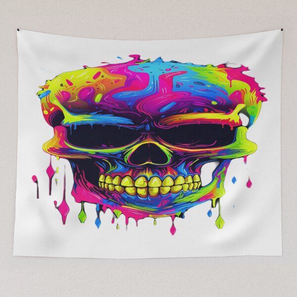 Item preview, Neon Skull Symphony: Glowing Grin designed and sold by 7venty.