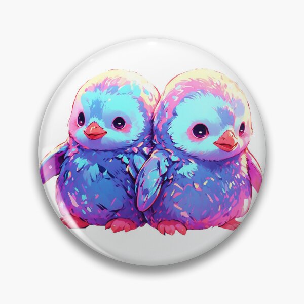 Item preview, Cute Fluffy Baby Penguins  designed and sold by LevCreates.