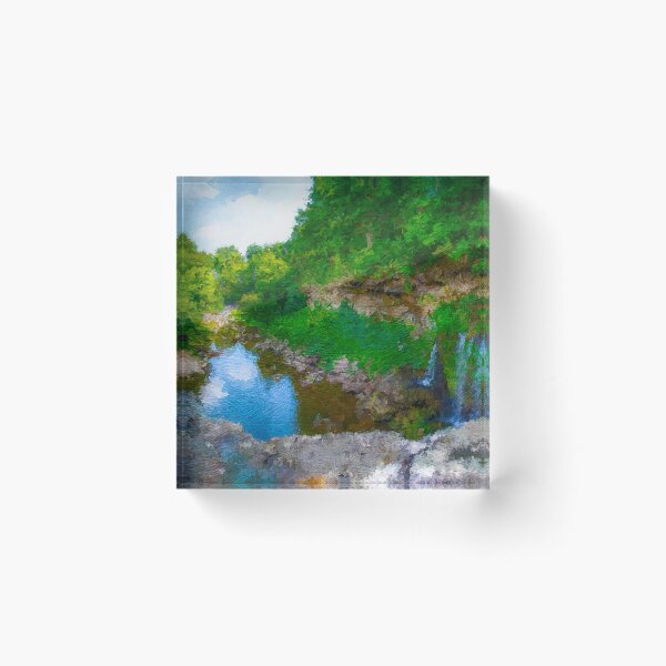 Item preview, Balls Falls in Ontario in Oil Painting designed and sold by jrtwynam.