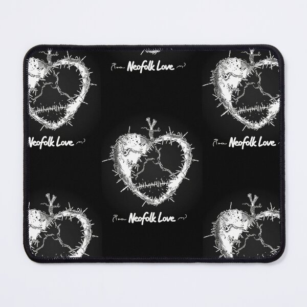 Item preview, Neofolk Love: Heart Stitched with neoclassical and "Irish folk" music style. designed and sold by Piotrek0001.