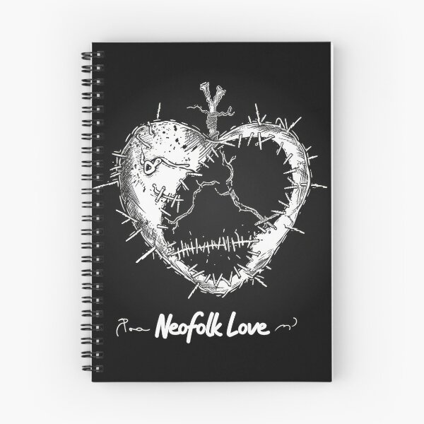 Item preview, Neofolk Love: Heart Stitched with neoclassical and "Irish folk" music style. designed and sold by Piotrek0001.
