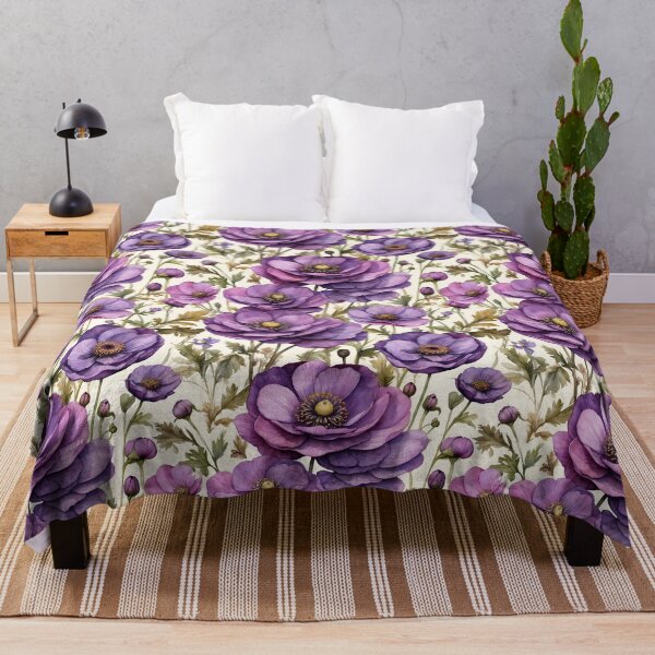 Item preview, Watercolor Anemone designed and sold by Victoria Riabov.