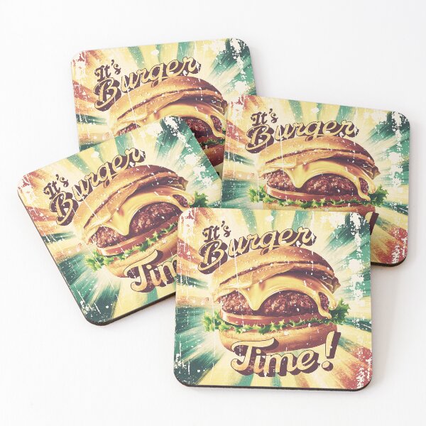 Item preview, burger time burger day special with vintage vibe designed and sold by BKSARYLIFE.