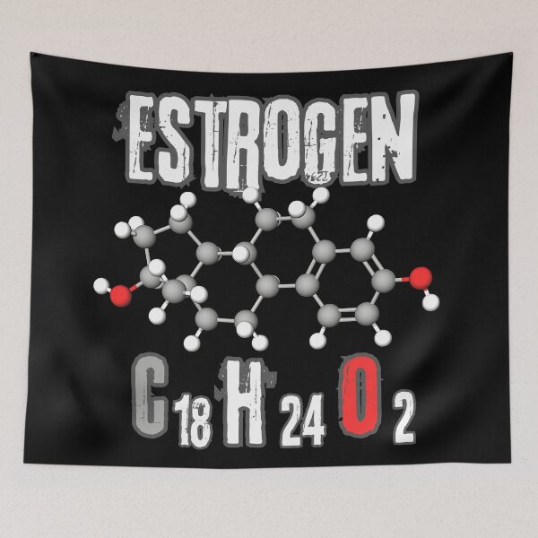 Item preview, Estrogen Molecule Designs designed and sold by Molecularmerch.