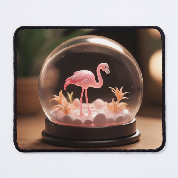 Item preview, Flamingo in Glass designed and sold by NeatThingLover.