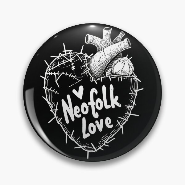 Item preview, Neofolk Love: Heart Stitched with neoclassical and "Irish folk" music style. designed and sold by Piotrek0001.