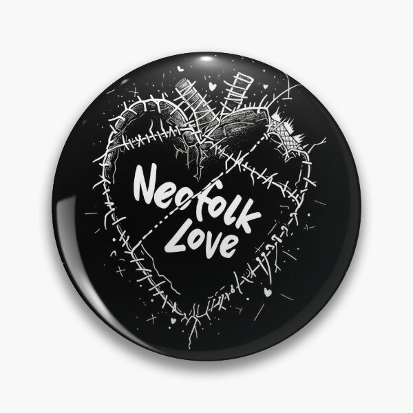 Item preview, Neofolk Love: Heart Stitched with neoclassical and "Irish folk" music style. designed and sold by Piotrek0001.
