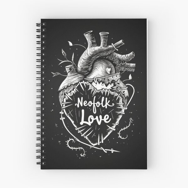 Item preview, Neofolk Love: Heart Stitched with neoclassical and "Irish folk" music style. designed and sold by Piotrek0001.