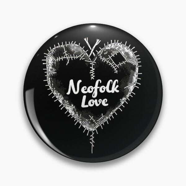 Item preview, Neofolk Love: Heart Stitched with neoclassical and "Irish folk" music style. designed and sold by Piotrek0001.