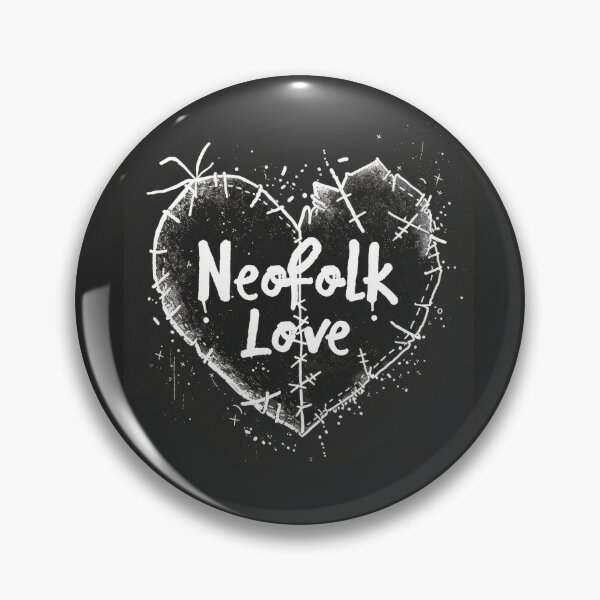 Item preview, Neofolk Love: Heart Stitched with neoclassical and "Irish folk" music style. designed and sold by Piotrek0001.