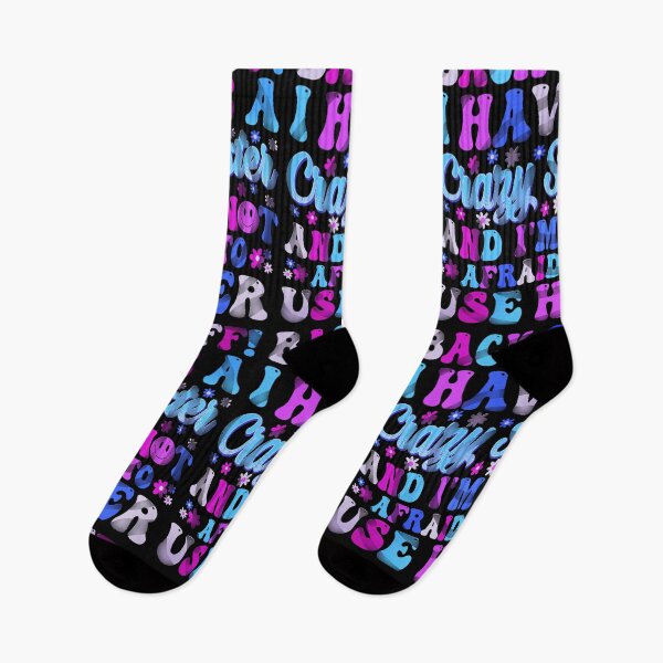 Item preview, Back Off I Have A Crazy Sister And I´m Not Afraid To Use Her #8 designed and sold by creativerooney.